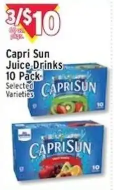 Met Foodmarkets Capri Sun Juice Drinks offer