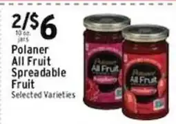 Met Foodmarkets Polaner All Fruit Spreadable Fruit offer