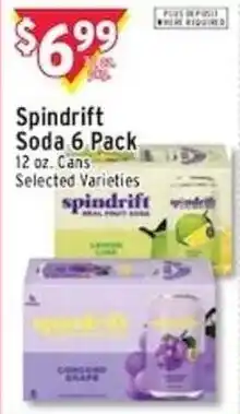 Met Foodmarkets Spindrift Soda 6 Pack offer