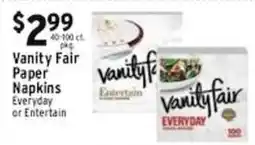 Met Foodmarkets Vanity Fair Paper Napkins offer