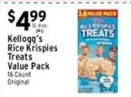 Met Foodmarkets Kellogg's Rice Krispies Treats offer
