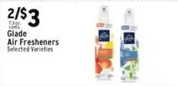 Met Foodmarkets Glade Air Fresheners offer