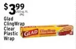 Met Foodmarkets Glad cling wrap clear plastic wrap offer