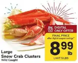 ACME Large Snow Crab Clusters offer