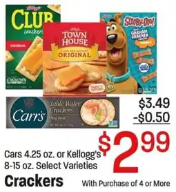 Maceys Cars crackers offer