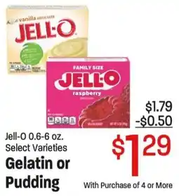 Maceys Jell-O Gelatin or Pudding offer
