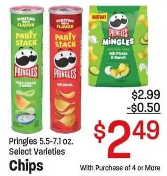 Maceys Pringles chips offer