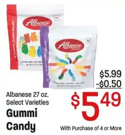 Maceys Albanese Gummi Candy offer