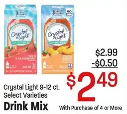 Maceys Crystal Light Drink Mix offer