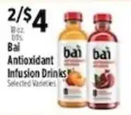 Pioneer Supermarkets Bai Antioxidant Infusion Drinks offer