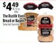Pioneer Supermarkets The Rustik Oven Bread or Bagels offer