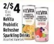 Pioneer Supermarkets KeVita Probiotic Refresher Sparkling Drinks offer