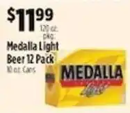 Pioneer Supermarkets Medalla Light Beer offer