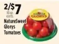 Pioneer Supermarkets NatureSweet Glorios Tomatoes offer