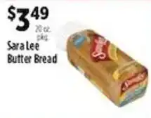 Pioneer Supermarkets Sara Lee Butter Bread offer