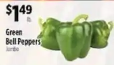 Pioneer Supermarkets Green Bell Peppers offer