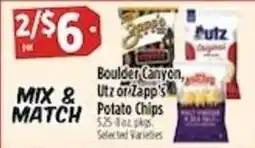 Pioneer Supermarkets Boulder Canyon, Utz or Zapp's Potato Chips offer