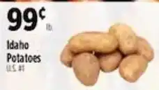 Pioneer Supermarkets Idaho Potatoes offer