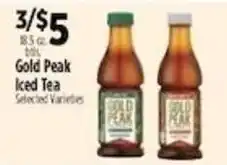 Pioneer Supermarkets Gold Peak Iced Tea offer