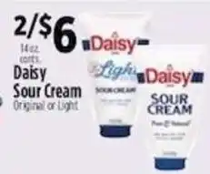Pioneer Supermarkets Daisy sour cream offer