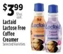 Pioneer Supermarkets Lactaid lactose free coffee creamer offer