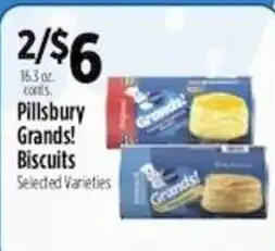 Pioneer Supermarkets Pillsbury Grands! Biscuits offer