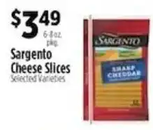 Pioneer Supermarkets Sargento Cheese Slices offer