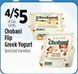 Pioneer Supermarkets Chobani Flip Greek Yogurt offer