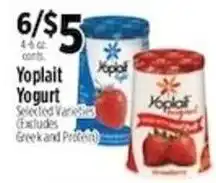 Pioneer Supermarkets Yoplait Yogurt offer