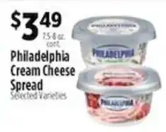 Pioneer Supermarkets Philadelphia cream cheese spread offer