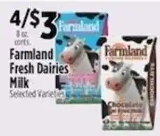 Pioneer Supermarkets Farmland Fresh Dairies Milk offer
