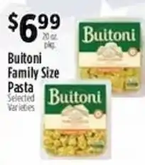 Pioneer Supermarkets Buitoni family size pasta offer