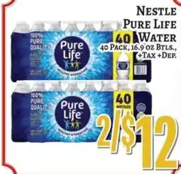 Trade Fair Supermarket Nestle pure life water offer