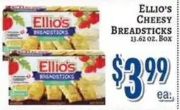 Trade Fair Supermarket Ellio's Cheesy Breadsticks offer