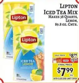 Trade Fair Supermarket Lipton Iced Tea Mix offer