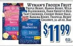 Trade Fair Supermarket Wyman's frozen fruit offer