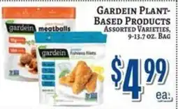 Trade Fair Supermarket Gardein plant-based products offer