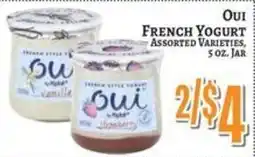 Trade Fair Supermarket Oui French Yogurt offer