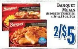 Trade Fair Supermarket Banquet meals assorted varieties offer