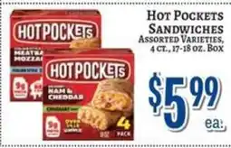 Trade Fair Supermarket Hot pockets sandwiches offer