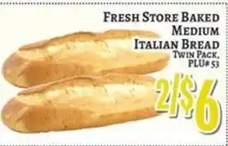 Trade Fair Supermarket Fresh Store Baked Italian Bread offer