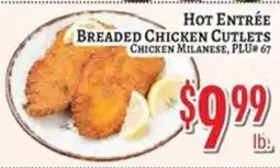 Trade Fair Supermarket Breaded Chicken Cutlets offer