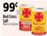 Pioneer Supermarkets Red Cross Salt offer