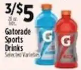 Pioneer Supermarkets Gatorade Sports Drinks offer