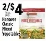 Pioneer Supermarkets Hanover classic mixed vegetables offer