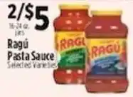 Pioneer Supermarkets Ragu Pasta Sauce offer