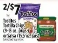 Pioneer Supermarkets Tostitos Tortilla Chips offer