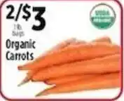 Pioneer Supermarkets Organic Carrots offer