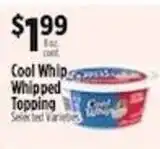 Pioneer Supermarkets Cool Whip Whipped Topping offer