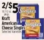 Pioneer Supermarkets Kraft American Cheese Singles offer